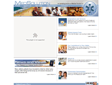 Tablet Screenshot of medsolution.com